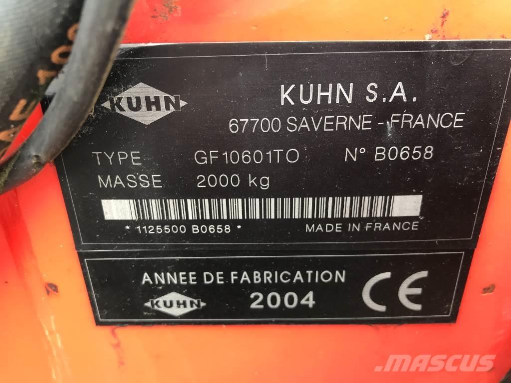 Kuhn GF 10601 TO Rastrilladoras y rastrilladoras giratorias