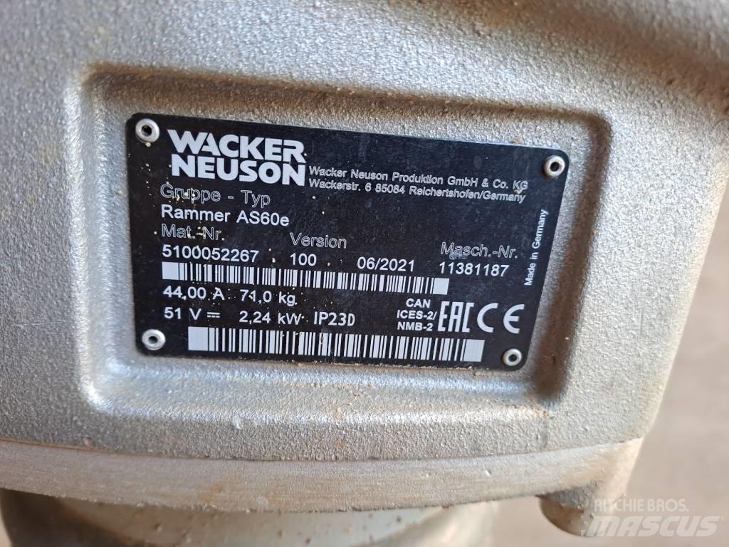 Wacker Neuson AS60e Pisones compactadores