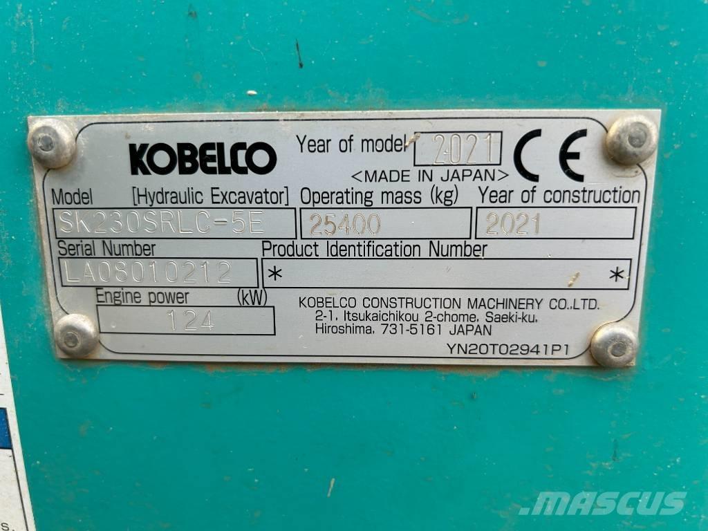 Kobelco SK 230 NLC-5 Excavadoras sobre orugas