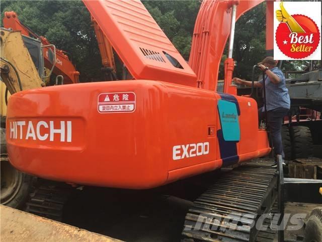 Hitachi EX 200 Excavadoras sobre orugas