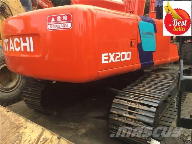 Hitachi EX 200 Excavadoras sobre orugas