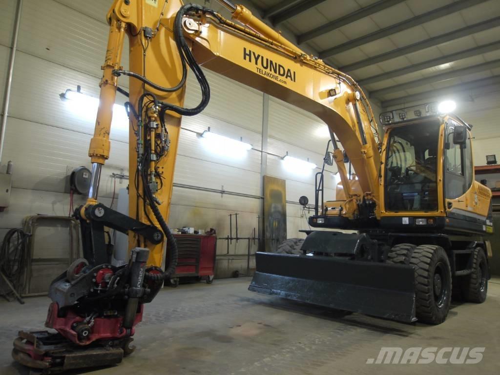 Hyundai R 160 W-9A Excavadoras de ruedas