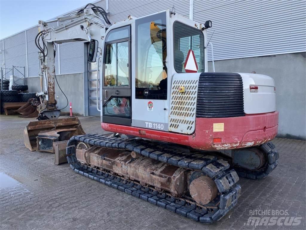 Takeuchi TB1140 Excavadoras sobre orugas