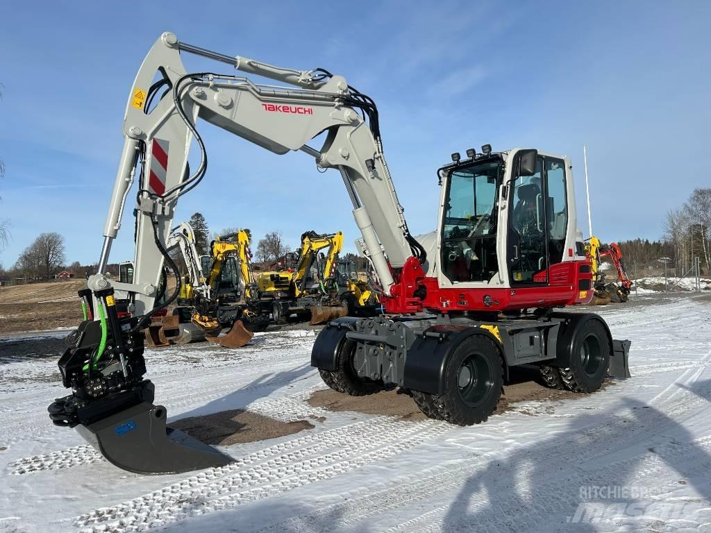 Takeuchi TB395W Excavadoras de ruedas