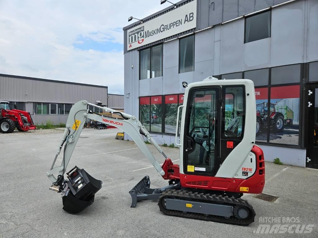 Takeuchi TB216 Miniexcavadoras