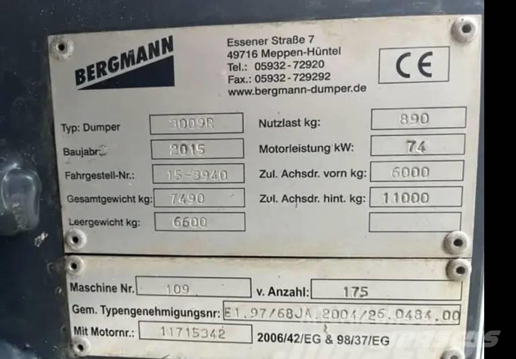 Bergmann Dumper Camiones articulados