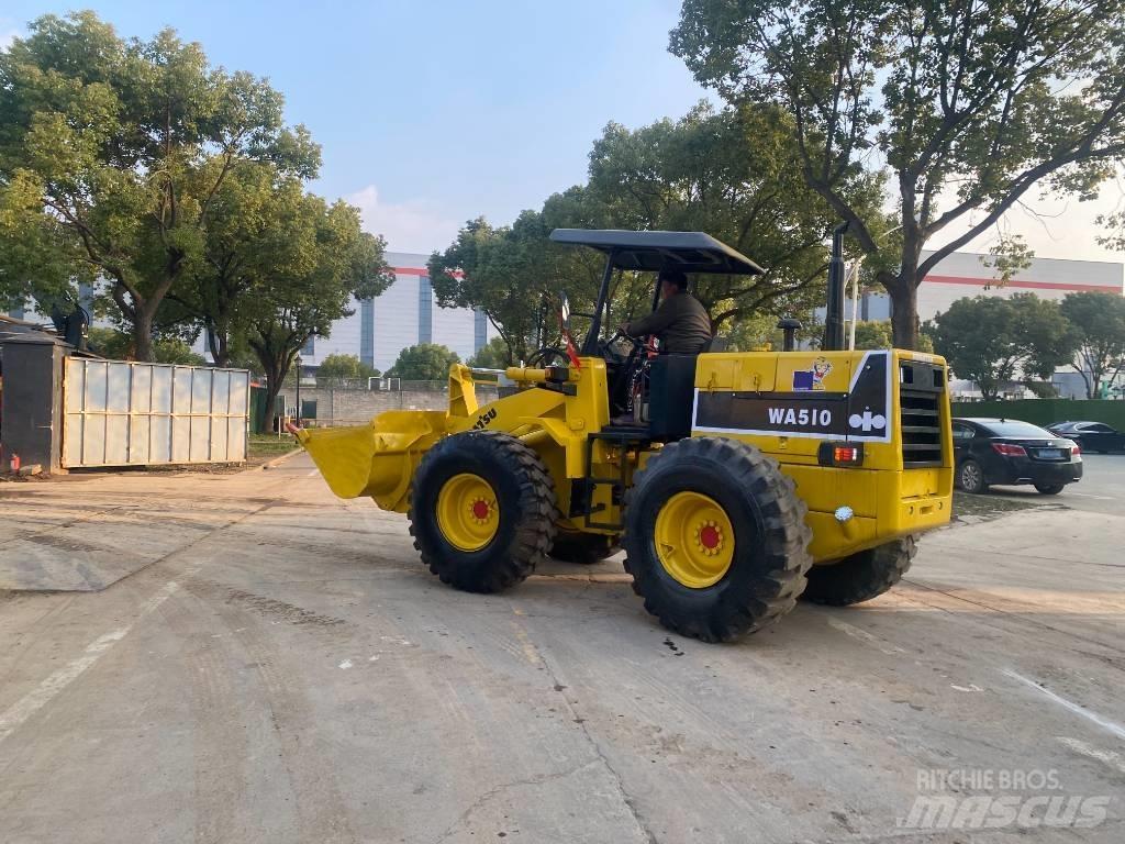 Komatsu WA 510 Cargadoras sobre ruedas