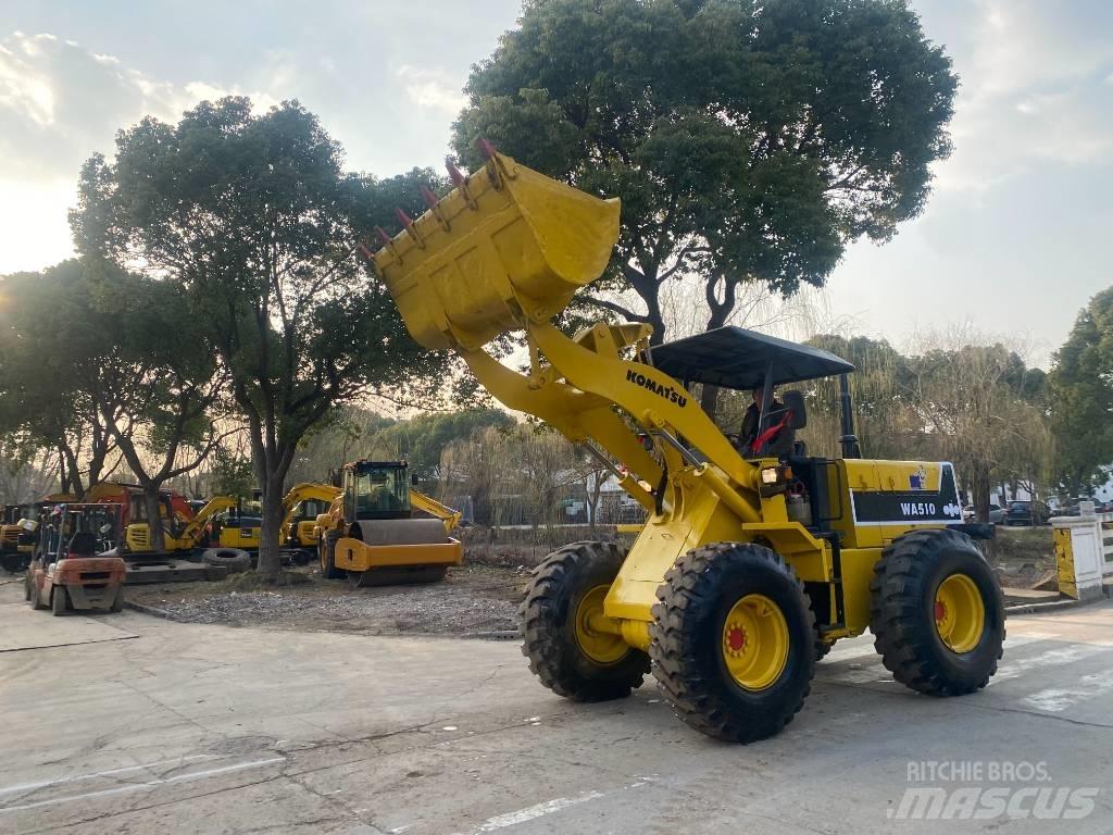 Komatsu WA 510 Cargadoras sobre ruedas