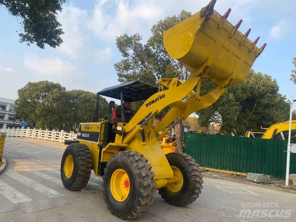 Komatsu WA 510 Cargadoras sobre ruedas