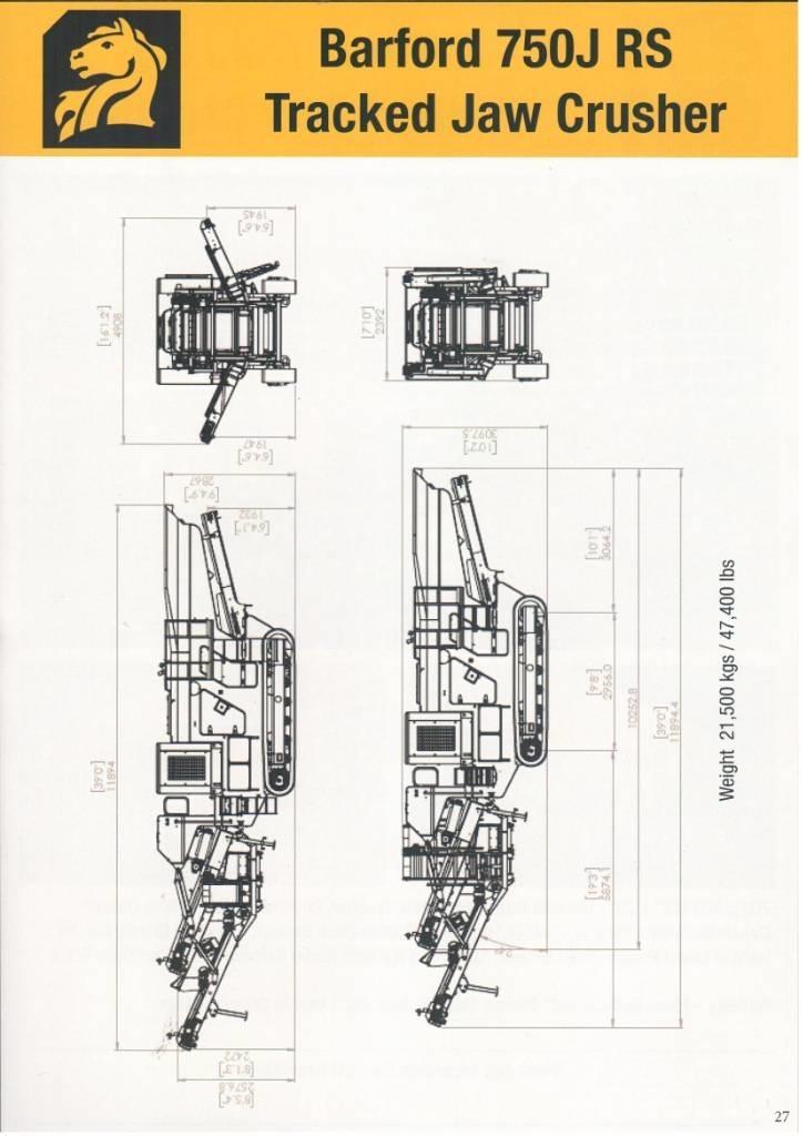 Barford 750J -RS Machacadoras