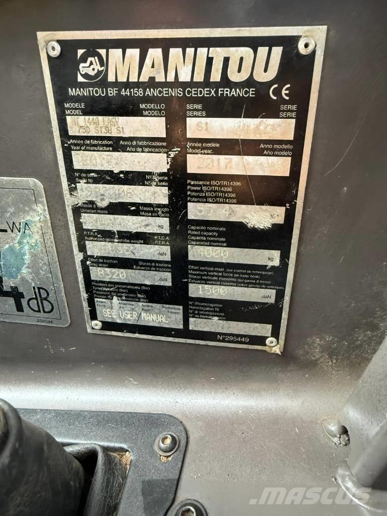 Manitou MT 1440 Carretillas telescópicas