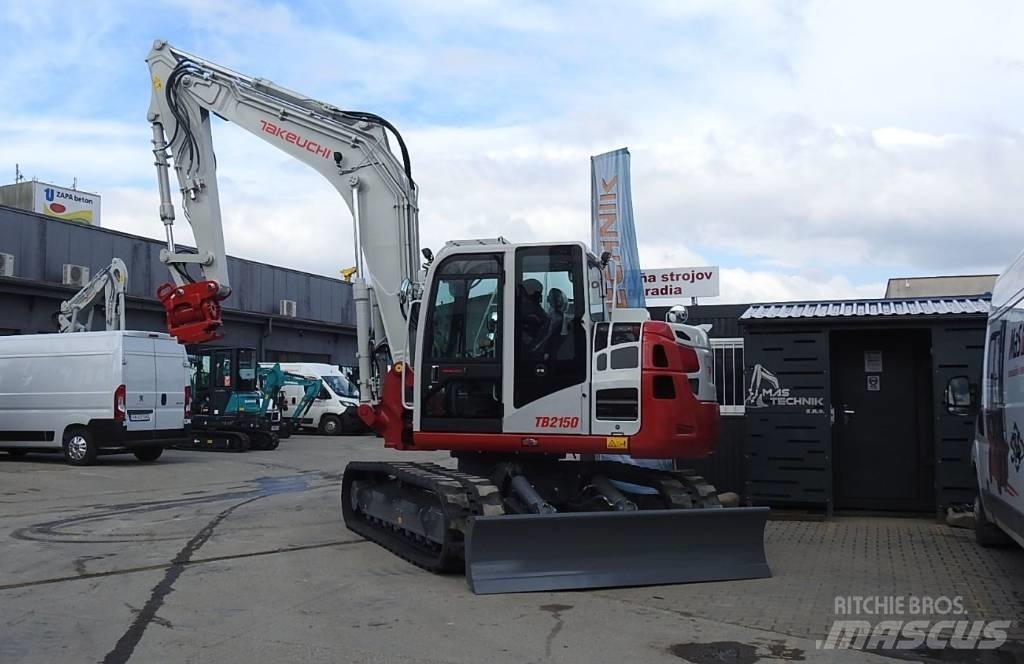 Takeuchi TB2150 Excavadoras sobre orugas