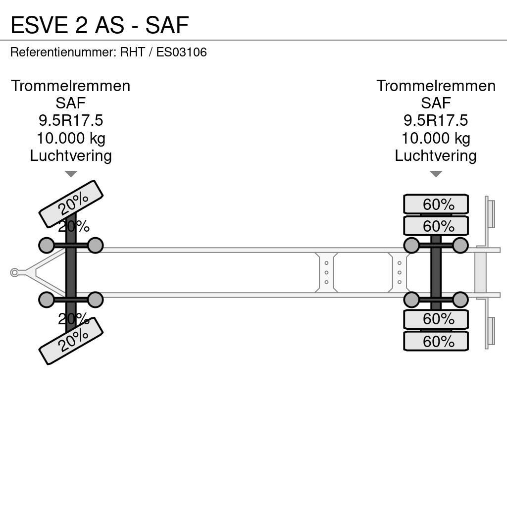 Esve 2 AS - SAF Remolques portacontenedores
