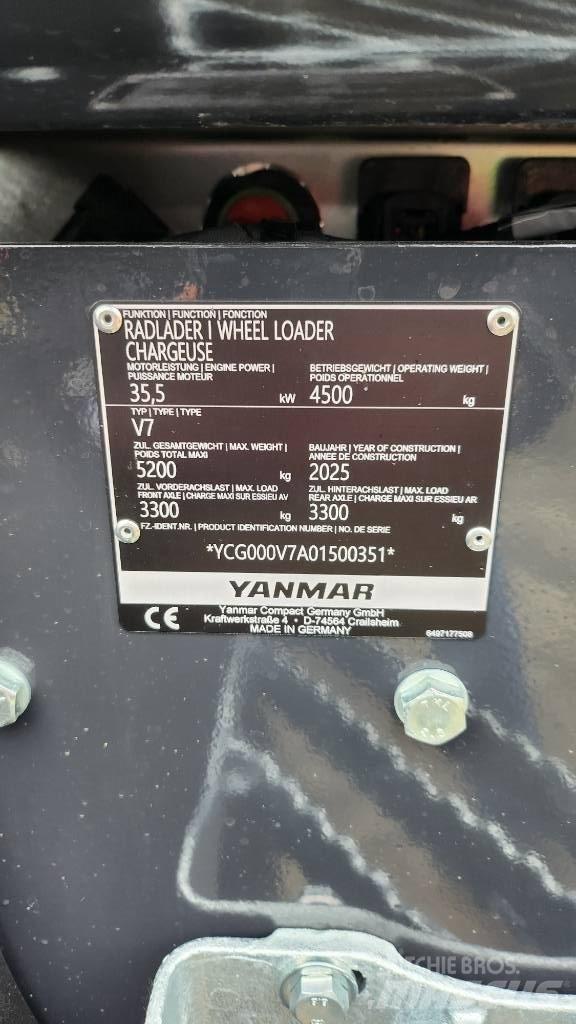 Yanmar Radlader V7HW Cargadoras sobre ruedas