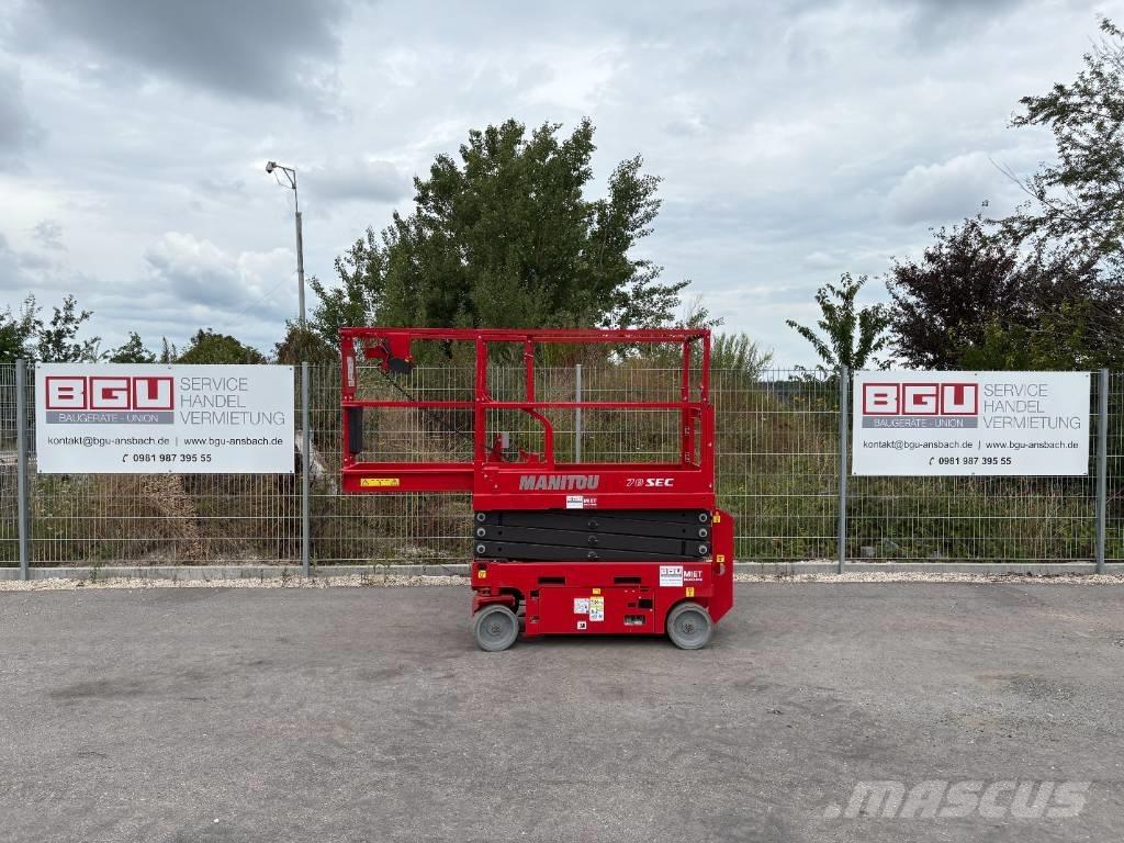 Manitou 78 SEC Plataformas tijera