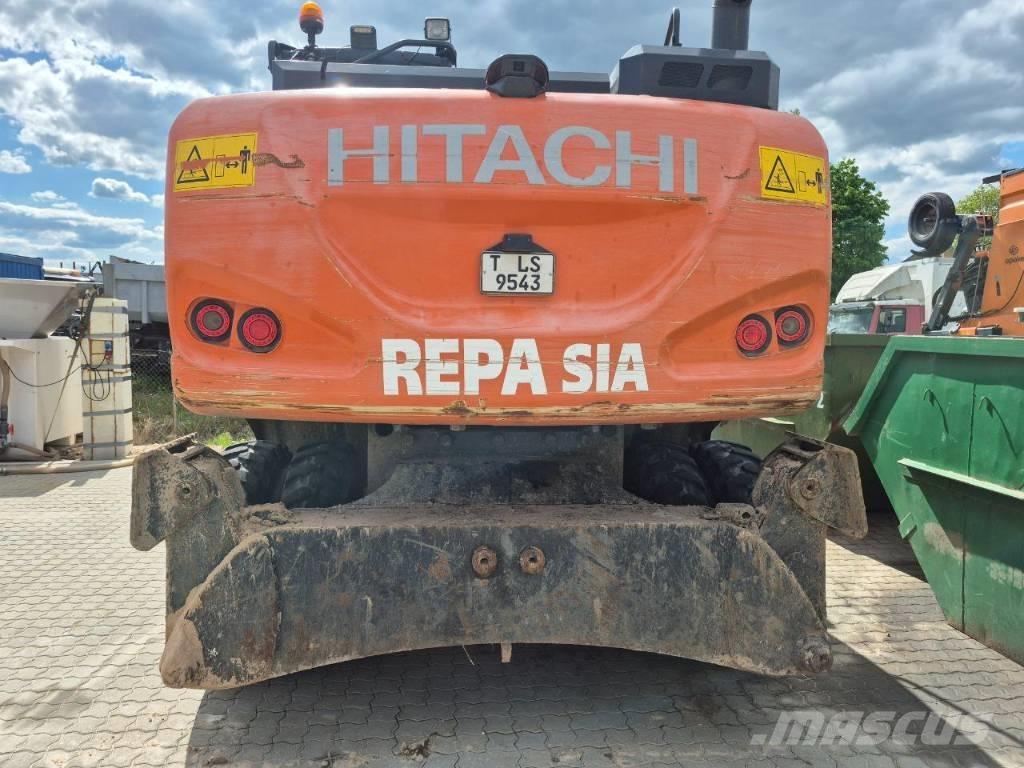 Hitachi ZX 170 W-6 Excavadoras de ruedas