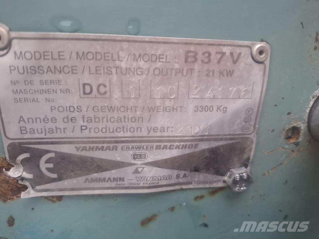 Yanmar B 37 V Miniexcavadoras