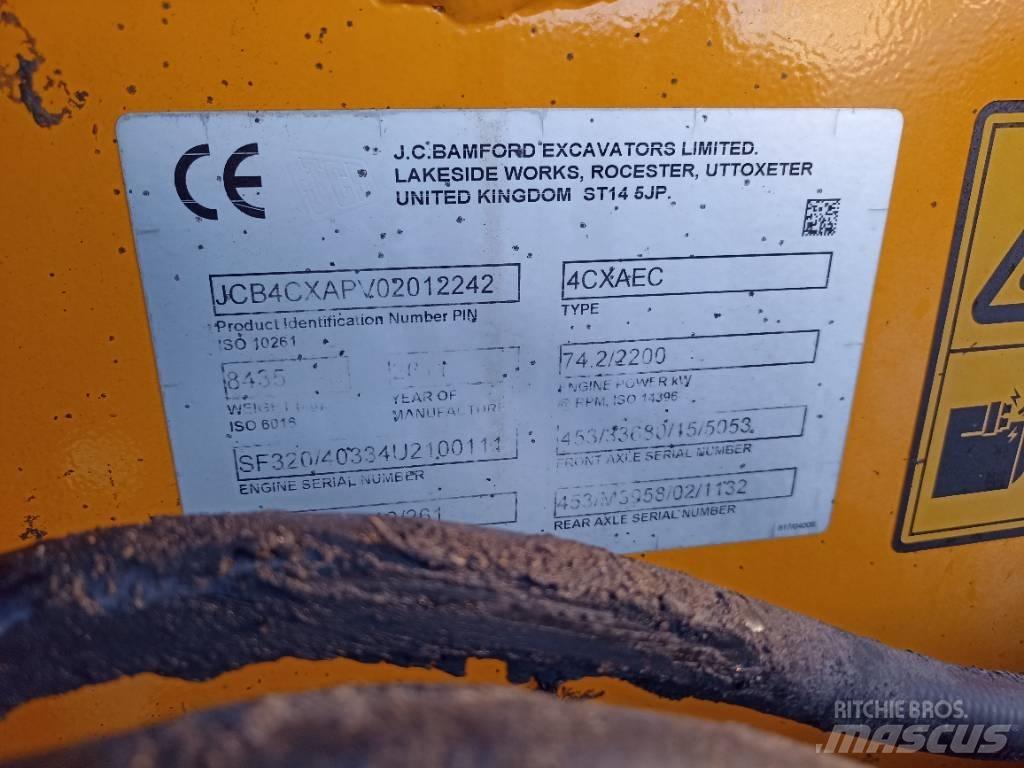 JCB 4 CX Retrocargadoras