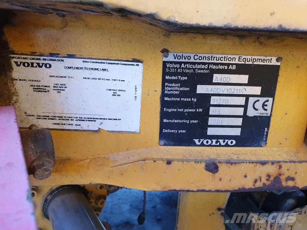 Volvo A 40 D Camiones articulados