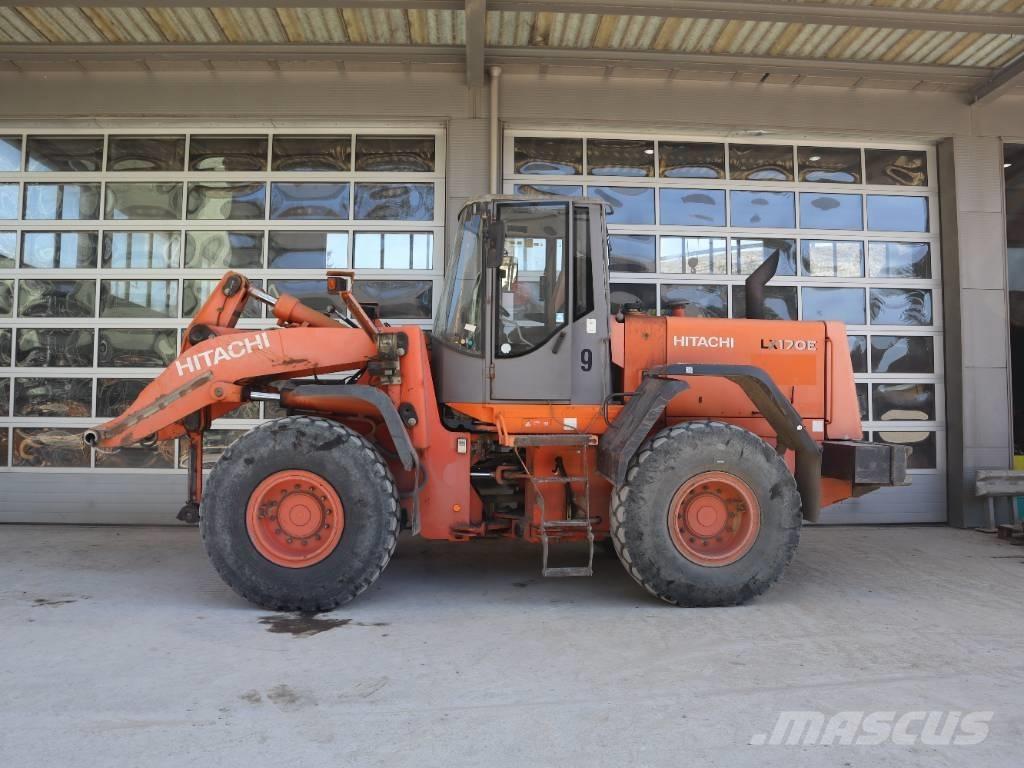 Hitachi LX 170 E Cargadoras sobre ruedas