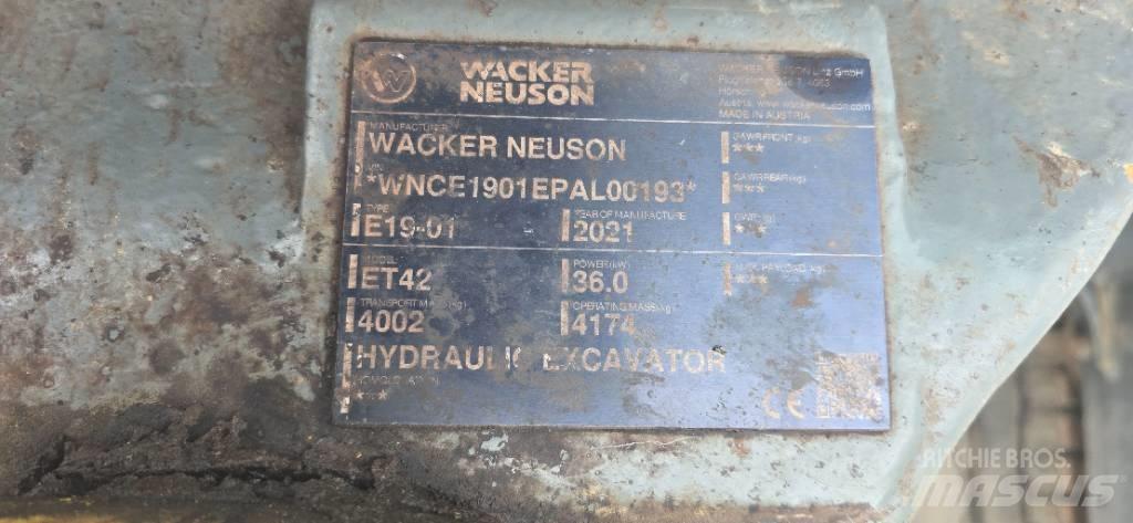 Wacker Neuson ET42 Excavadoras sobre orugas