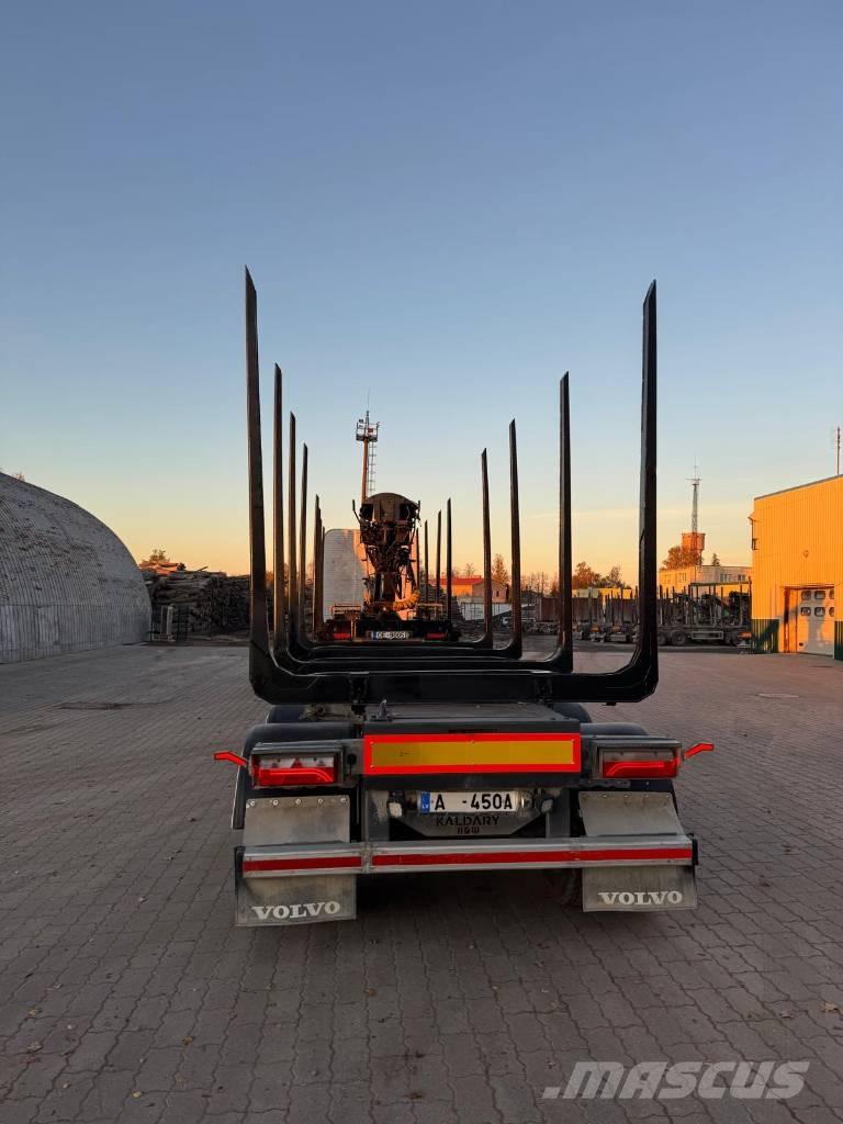  Kaldary Trailer Semirremolque de transporte de madera