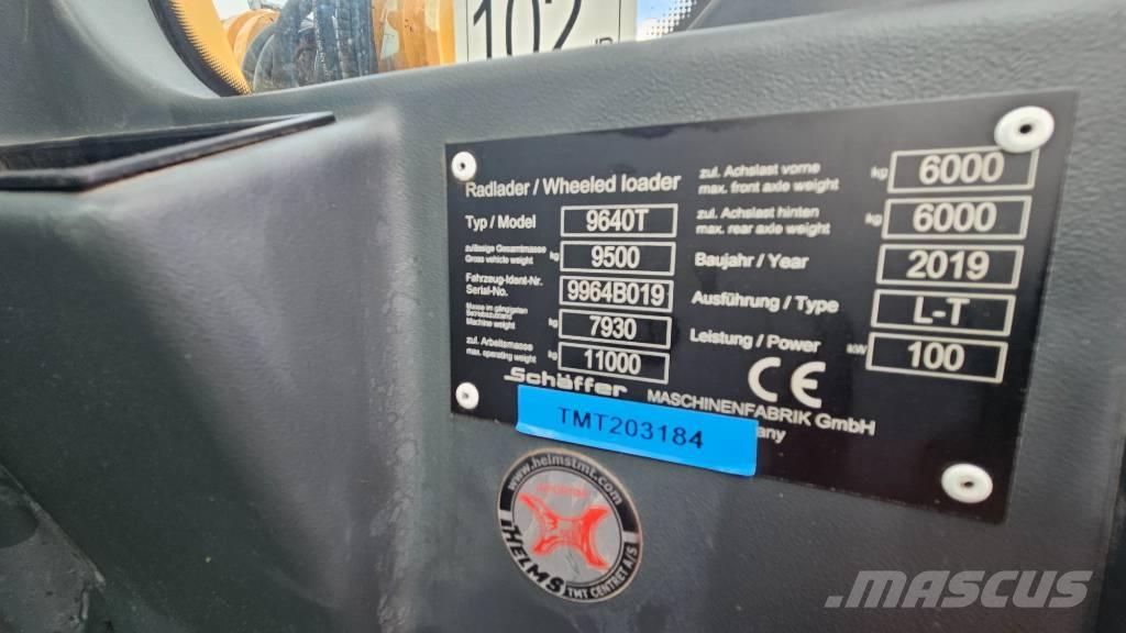 Schäffer 9640T Manipuladores telescópicos agrícolas