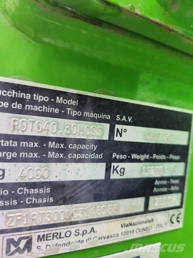 Merlo 40.30 Carretillas telescópicas