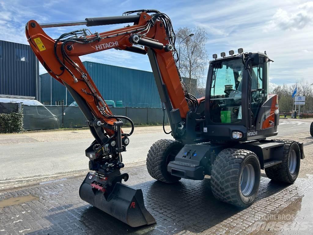 Hitachi ZX95W Excavadoras de ruedas