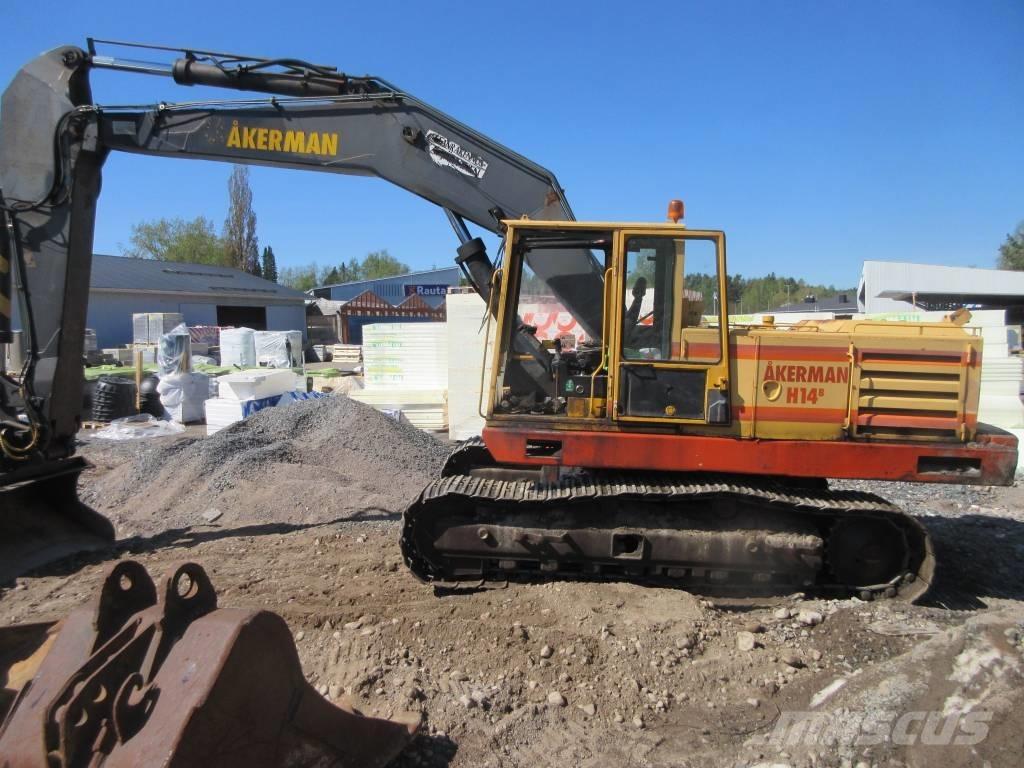 Åkerman H 14 B Excavadoras sobre orugas
