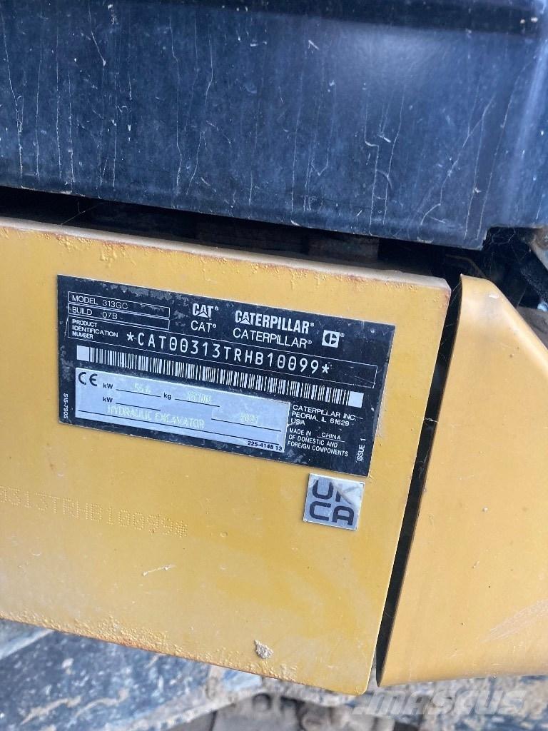 CAT 313 GC - nextgen Excavadoras sobre orugas