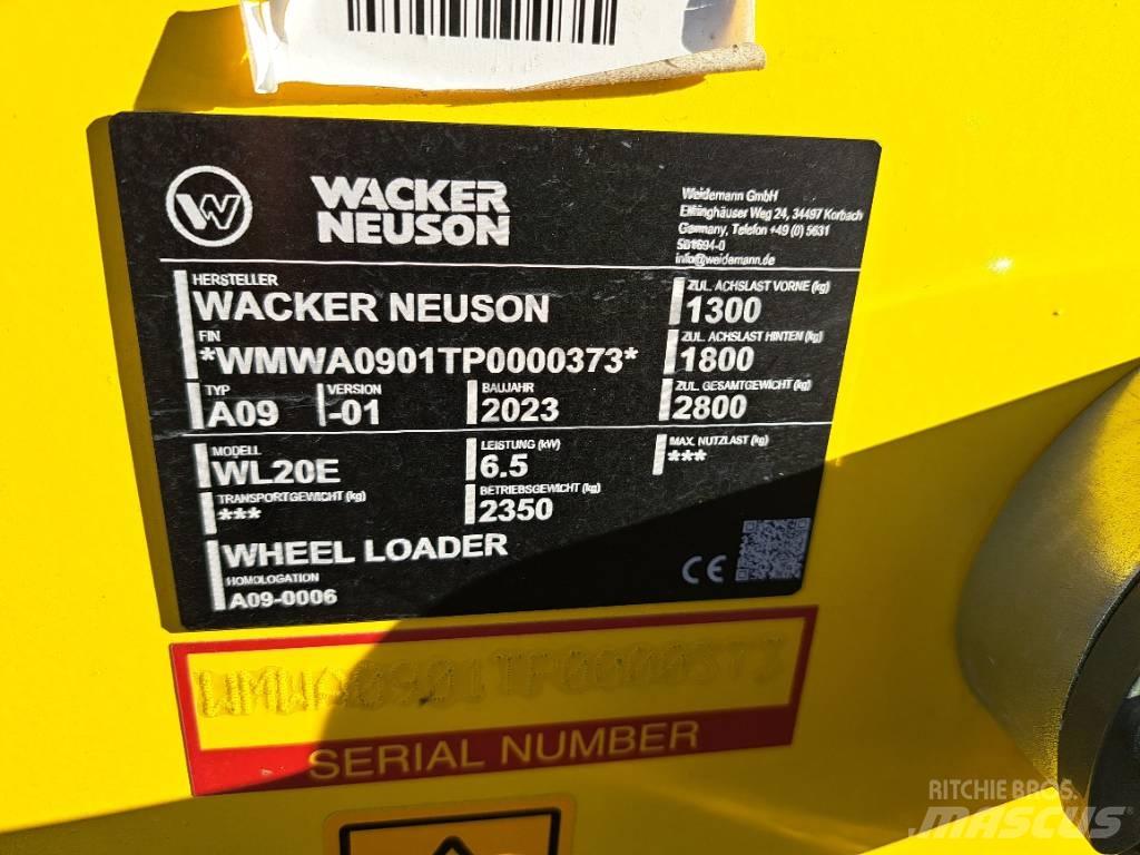 Wacker Neuson WL20e Cargadoras sobre ruedas