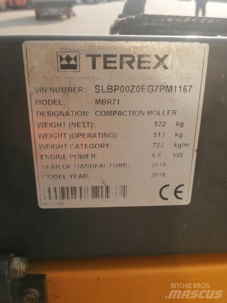 Terex MBR71 Rodillos de un solo tambor