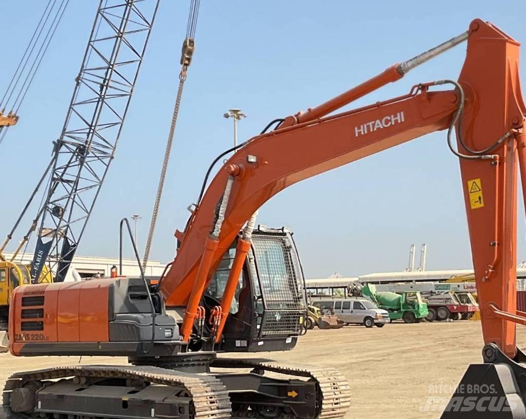 Hitachi ZX220 LC Excavadoras sobre orugas