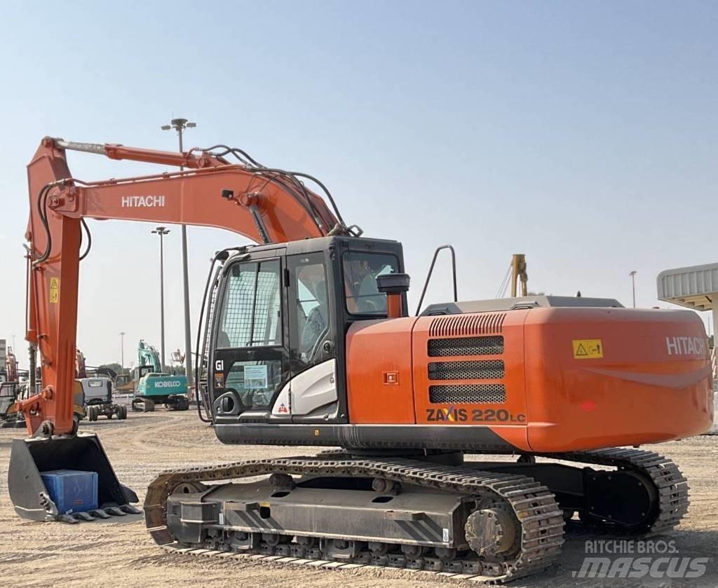 Hitachi ZX220 LC Excavadoras sobre orugas