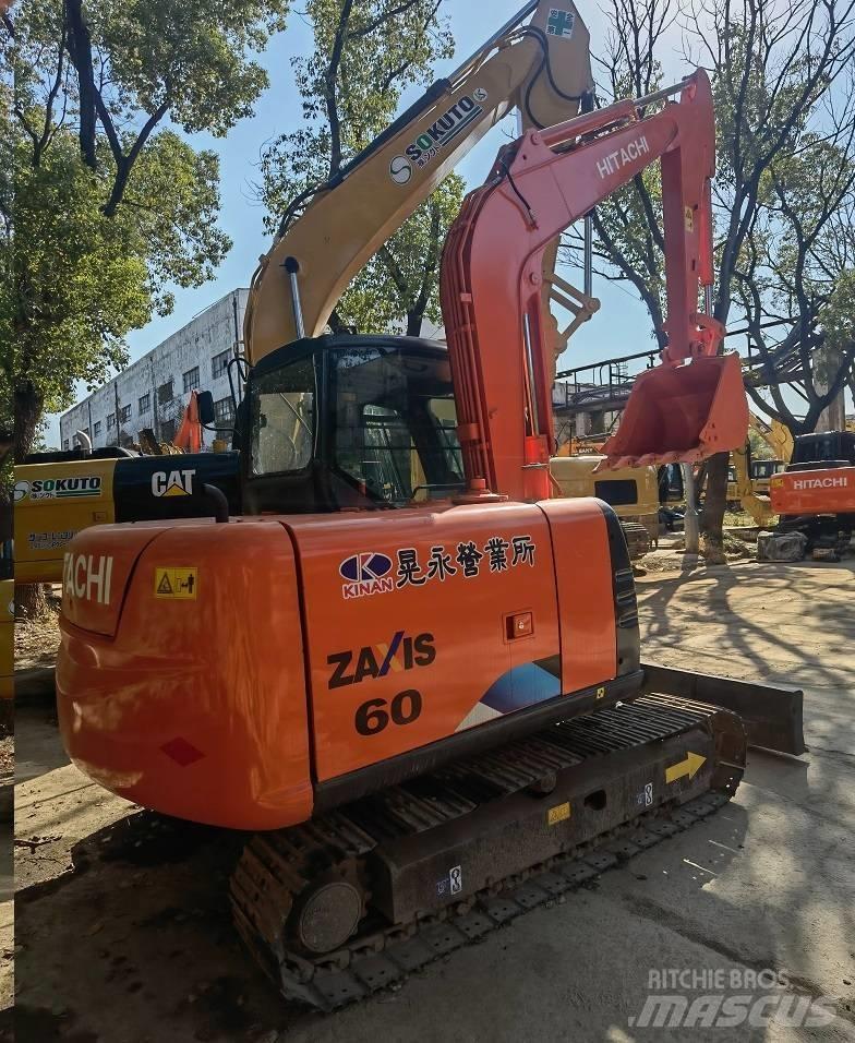 Hitachi ZX 60 Excavadoras sobre orugas