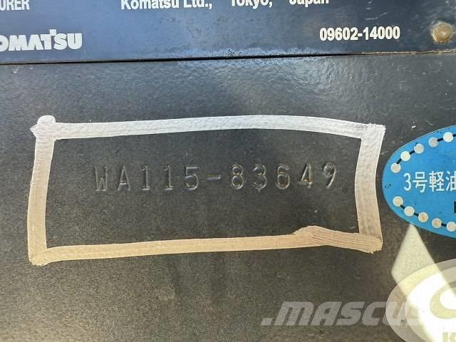 Komatsu WA 100-6 Cargadoras sobre ruedas