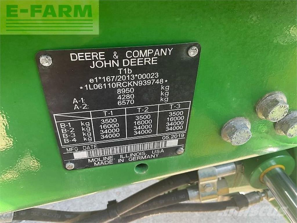 John Deere 6110r Tractores