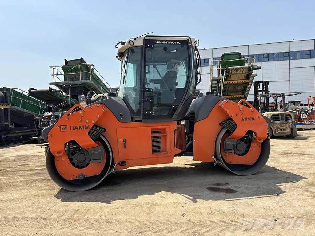 Hamm HD+80i Placas compactadoras