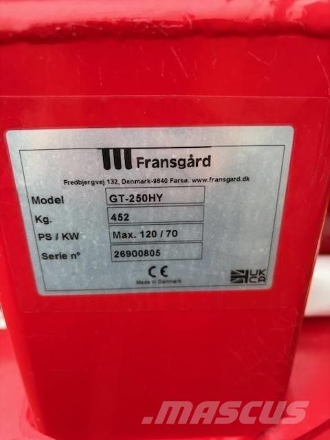 Fransgård GT 250 HY Rastras para caminos
