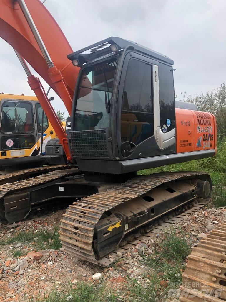 Hitachi ZX 240 Excavadoras sobre orugas