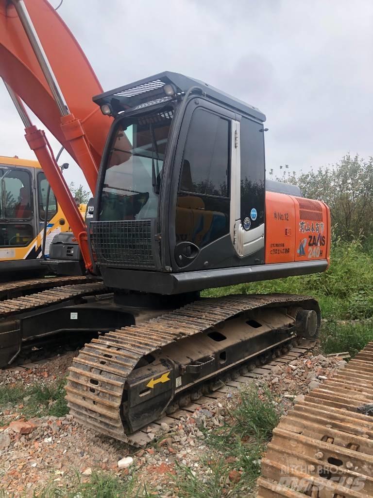 Hitachi ZX 240 Excavadoras sobre orugas