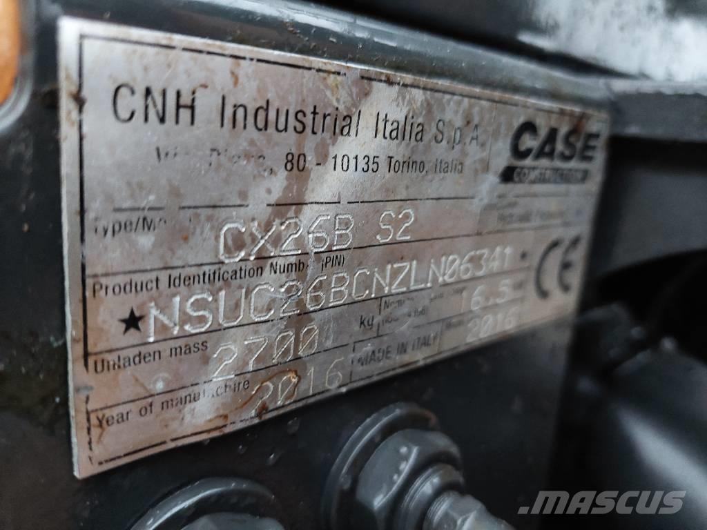 CASE CX 26 B Miniexcavadoras
