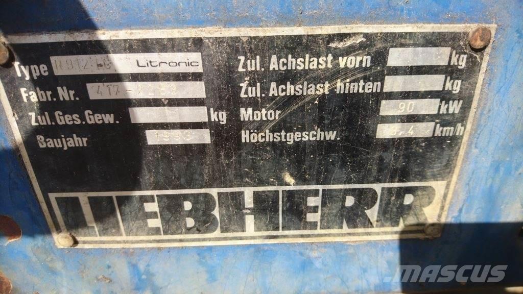 Liebherr R912LC Excavadoras sobre orugas