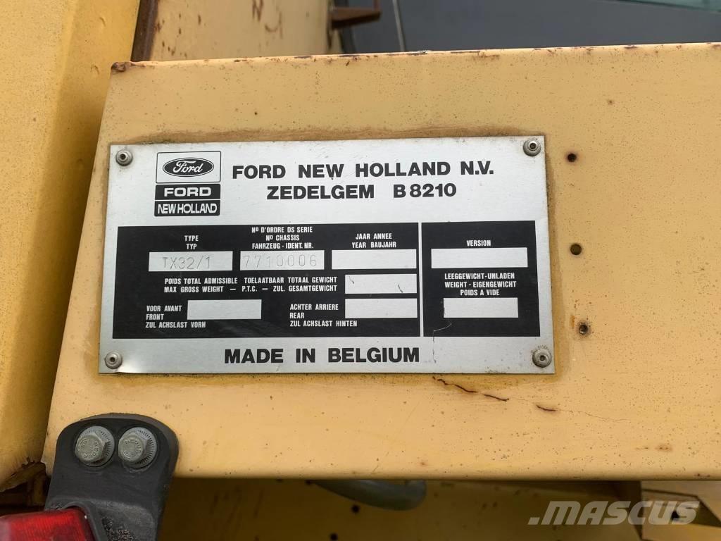 New Holland TX 32 Cosechadoras combinadas