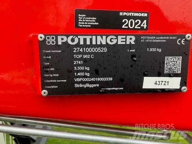 Pöttinger Top 962C Segadoras hileradoras