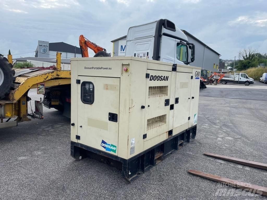 Doosan G 80 Generadores diésel