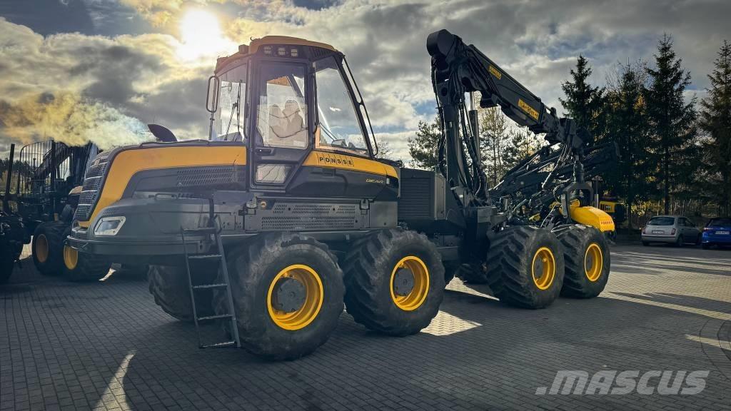 Ponsse Bear 8W Cosechadoras