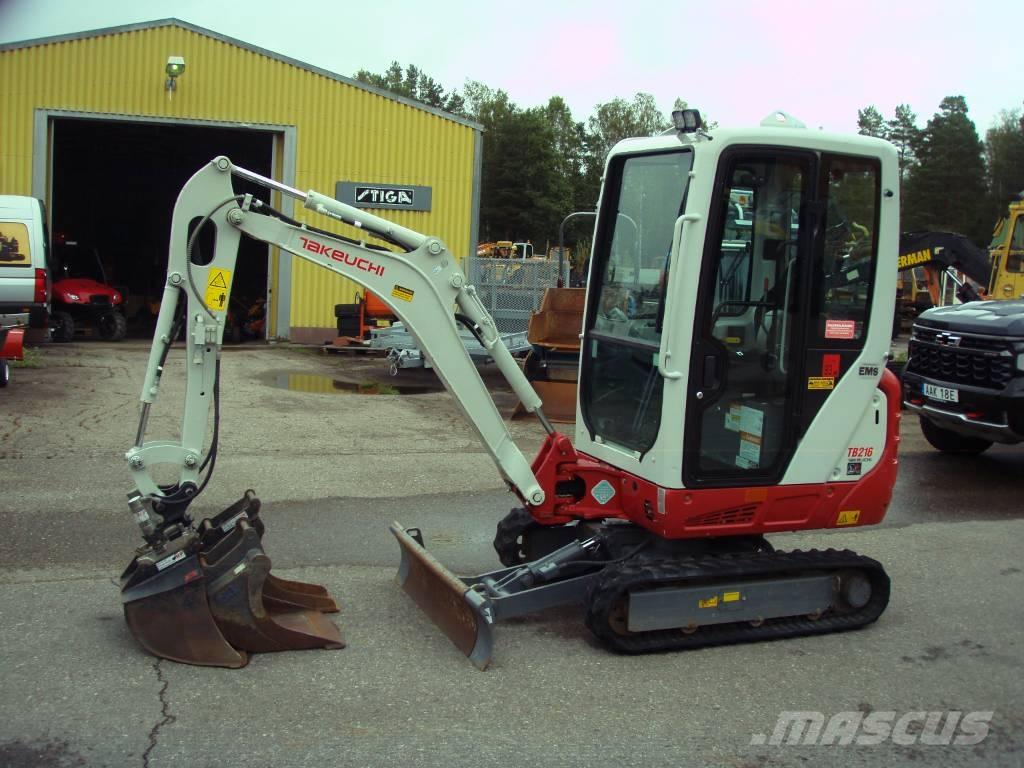 Takeuchi TB 216 Miniexcavadoras