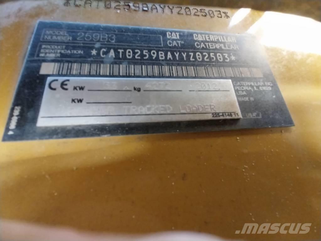 CAT 259 B 3 Minicargadoras